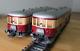 Liliput 125 02 Ho Gauge Dr Vt 137 Diesel Railcar Two Car Set In Red & Cream