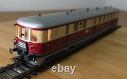 Liliput 125 02 HO gauge DR VT 137 diesel railcar two car set in red & cream