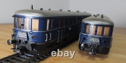 Liliput 125 03 HO gauge DB VT 25 / VS 145 diesel railcar two car set in red