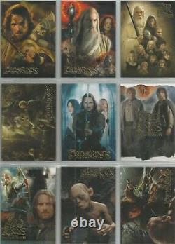 Lord Of The Rings Two Towers RARE Hobby Japan 9 Card Promo Set