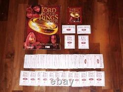 Lord of The Rings The Two Towers Empty Merlin album & Complete Loose Sticker Set