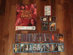 Lord of The Rings The Two Towers Empty Merlin album & Complete Loose Sticker Set