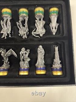 Lord of the Rings The Two Towers Chess Set 12 Pewter Pieces Extension Set Rare