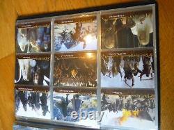 Lord of the Rings Two Towers Hobby Japan Trading Card Full Set inc Foils
