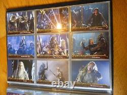 Lord of the Rings Two Towers Hobby Japan Trading Card Full Set inc Foils