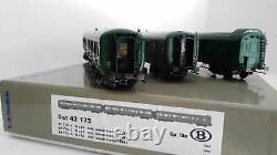 Ls Models 42173 Set Nord Belge Two 3 Class 3a Class / Luggage, Livery Green