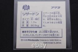 MInt Amada Pokemon 5 Stickers Set 1995 Nintendo Charizard Mew two #EO0065