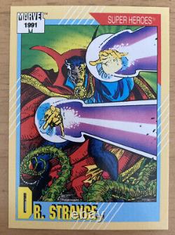 Marvel Universe Series Two 1991 Base Trading Card set Of 162 Cards Impel