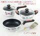 Mickey & Minnie Two-handed Pan One-handed Pan Frying Pan Set Ih Compatible