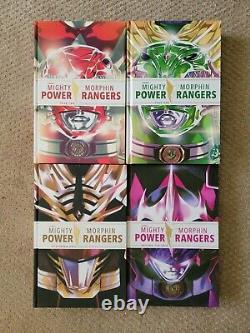 Mighty Morphin Power Rangers Deluxe Hardcover 4 Lot Year One Two Boom Studios