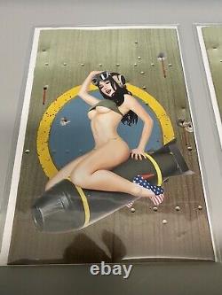 NM Cold Dead War #1 2nd Print Bombshell Pinup TWO Sets Of 3 2020 George C Romero
