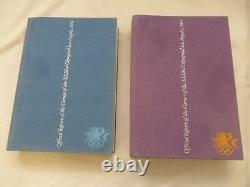 Official Report of the Games of XXIIIrd Olympiad, Los Angeles, 1984, Two Huge Books