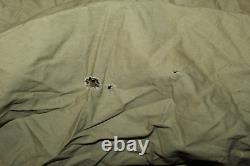 Original WW2 U. S. Army Soldiers Two-Piece OD Wool withCover Sleeping Bag Set 44' d