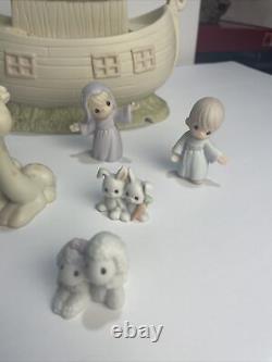 Precious Moments 1992 Noahs Ark Two By Two Collection Complete Set
