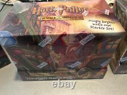 RARE! Harry Potter Two Player Starter Set Box NEW Trading Card Game Display