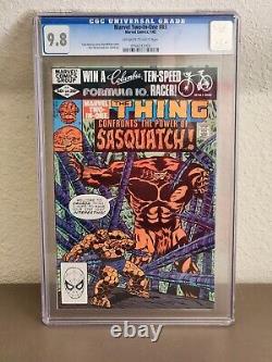 RARE? Marvel Two-in-One #83 1982 The Thing and? Sasquatch CGC 9.8