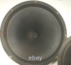 ROCK-OLA 435 Tested / Working SPEAKER SET two 12 ALL PURPOSE with cord