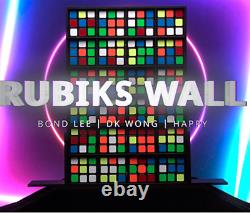 RUBIKS WALL Complete Set by Bond Lee Trick (Two Part Item)