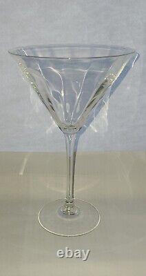 Reed & Barton Soho Collection Cocktail Lovers Martini Glasses Set of (2) Two