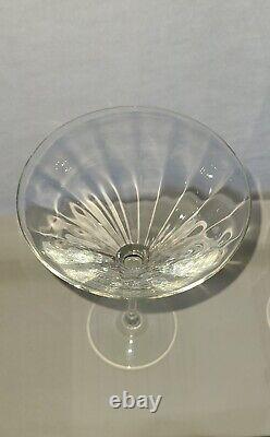 Reed & Barton Soho Collection Cocktail Lovers Martini Glasses Set of (2) Two