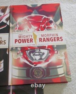 Saban's Mmpr Deluxe Edition Boom! Hc Beyond The Shattered Grid Year Two Set Of 3