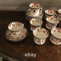 Samuel Radford Cups Saucers Side and Two Cake Plates Antique Set Beautiful