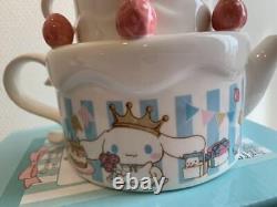 Sanrio Cinnamoroll Cake Type Tea Set Tea for two Birthday 2021 Crown Japan