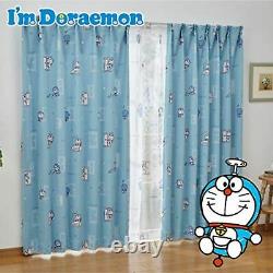 Sanrio I'm Doraemon Dcurtains two sets width 100 x 178cm length SB-507-S towel