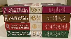 Set Of 4 MM Power Rangers Year One, Two, Shattered Grid. Beyond Grid Deluxe Hc's