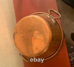 Set Of Two Collectible Copper Pots