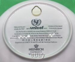 Set Of Two UNICEF Children Of The World Collection plates No. 6&9 Heinrich Grmy