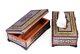 Set Of Persian Handmade Antique Wood Tissue Box Inlaid Décor Two Piece (twin)