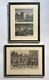 Set Of Two 1876 Framed Harper's Weekly Pages Signing Of Declaration Independence