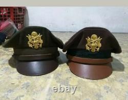 Set of two US army crusher hats