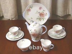 Shelley Chrysanthemum Tea & Cake for Two Patt. 2377 Windsor Shape 1958