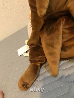 Shinada Global Mochi-KawaUso Otter brown Plush Doll Set of two L and M Size New