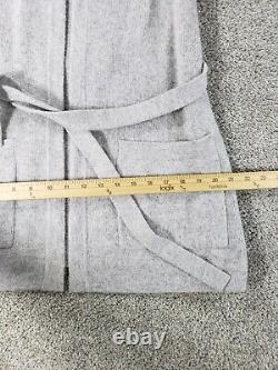 St John Collection Women Outfit Sweater Sweatpants Small Gray Cashmere Belted