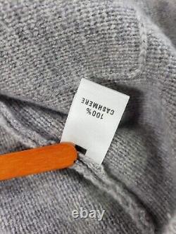 St John Collection Women Outfit Sweater Sweatpants Small Gray Cashmere Belted