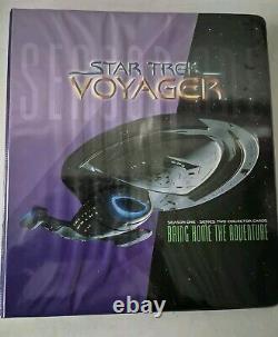 Star Trek Voyager Season One Series Two Uk Master Set Chase & Binder 120 Cards