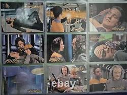 Star Trek Voyager Season One Series Two Uk Master Set Chase & Binder 120 Cards