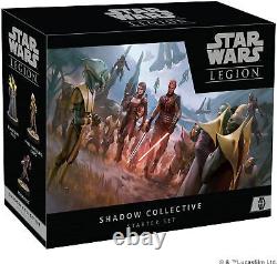 Star Wars Legion Shadow Collective Mercenary Starter Set Two Player Miniatu