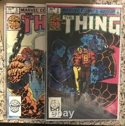 THE THING #1-36 COMPLETE SET WITH Two #1 CLEAN COPIES 1983 MARVEL COMIC LOT