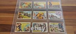 TOPPS Battle of World War 2 II Two 1965 near complete Set 69/73 Trading Cards