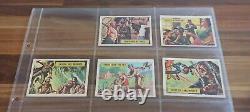 TOPPS Battle of World War 2 II Two 1965 near complete Set 69/73 Trading Cards