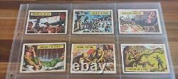 TOPPS Battle of World War 2 II Two 1965 near complete Set 69/73 Trading Cards