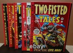 TWO FISTED TALES Complete EC Comics 4 Volume Set Slipcase Russ Cochran KURTZMAN
