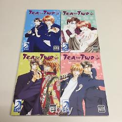 Tea For Two 2 Complete English Manga Set Series Volumes 1-4 Yaoi BL 2 3 Sakuragi