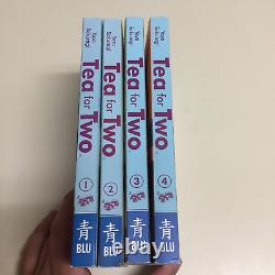 Tea For Two 2 Complete English Manga Set Series Volumes 1-4 Yaoi BL 2 3 Sakuragi