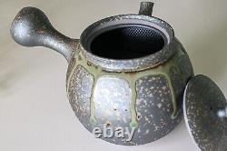 Teapot with Filters (230ml) and Two Cups Set + Japanese Sencha Green Tea