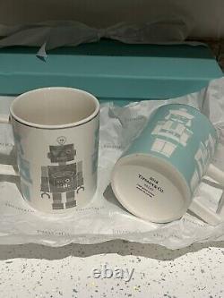 Tiffany & Co. NUTCRACKER & ROBOT Holiday MUG SET